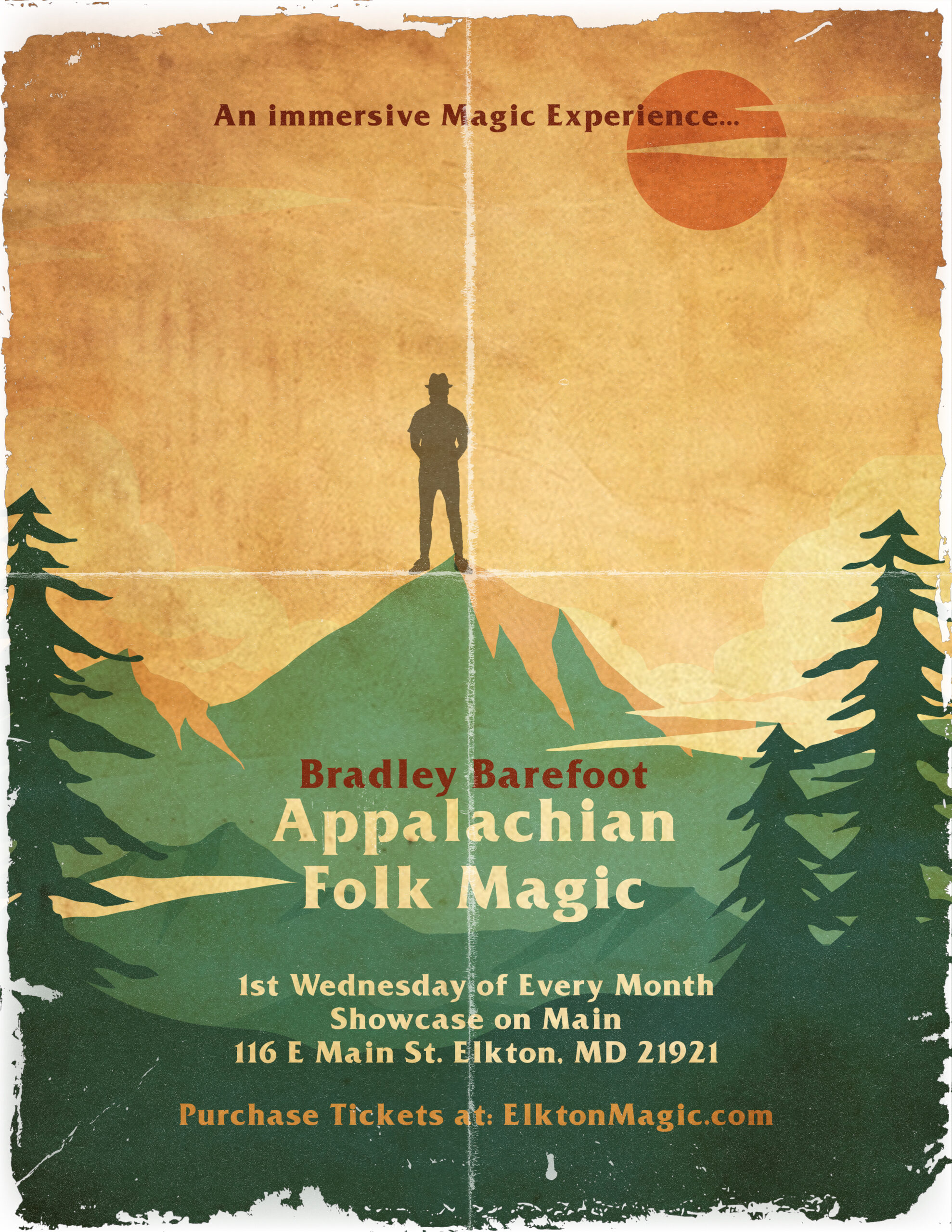 Appalachian Folk Magic Show Poster